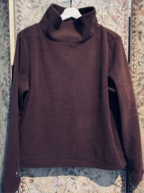 Dudley Stephen’s  Brown Greenpoint XL Funnel Neck pullover